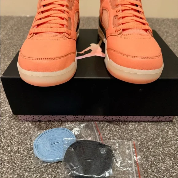 Air Jordan 5 Retro DJ Khaled We The Best Crimson Bliss size 8...NEVER WORN!! - Picture 10 of 11